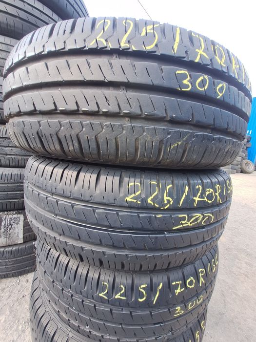 4 anvelope vara 225/70r15C Hankook Montaj Gratuit