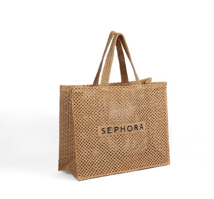 НОВИ Плажна чанта  дамска  за пазар текстилна за рамо Tom Ford Soleil Sephora Zadig & Voltaire Girls Can Do Anything