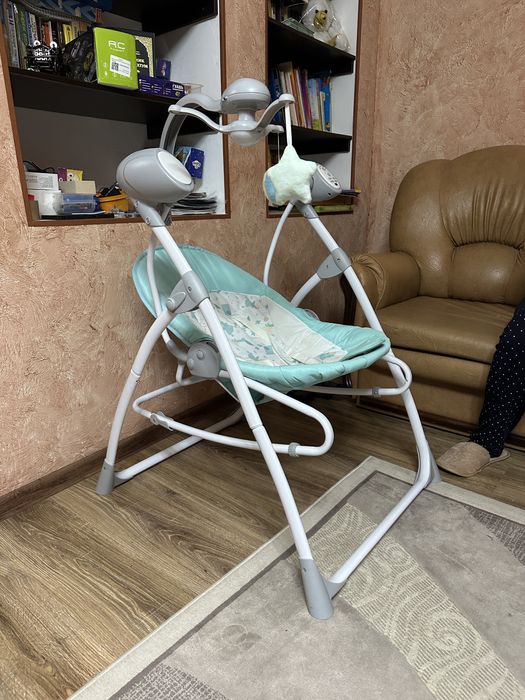 Электрокачели, шезлонг, стульчик 3в1