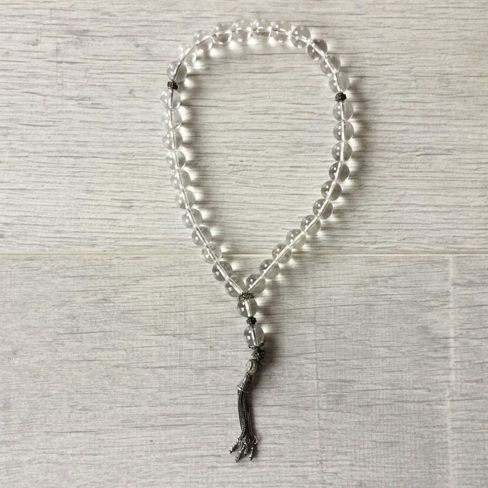 НОВА уникална кристална мъжка БРОЕНИЦА ръчна изработка от Дубай