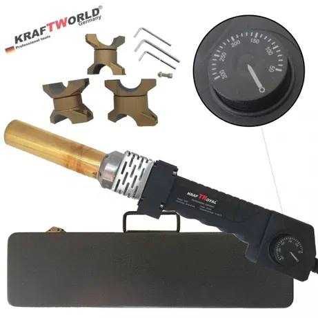 Немски Поялник за Полипропилен 20-63ММ 2500W WerkBull - ЛЕПАЧКА