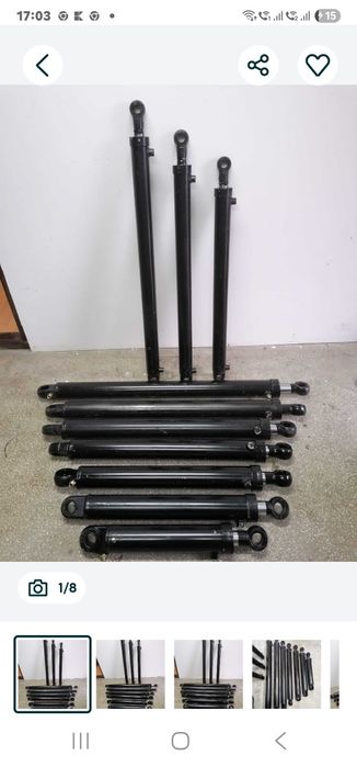 Cilindru cilindri hidraulici toată pentru cupa încărcător frontal tira