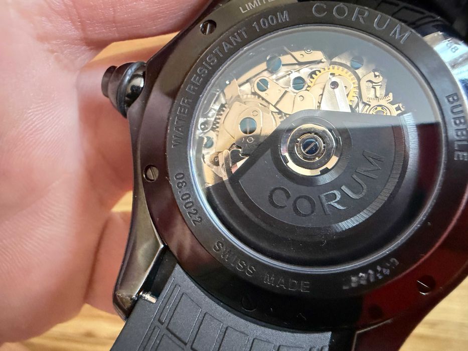 Corum Bubble Day Of The Death 47mm Limited Edition 88бр/Chronograph Titanium
