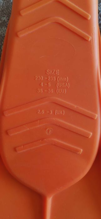 Силиконови тренировъчни плавници, 35-36 номер