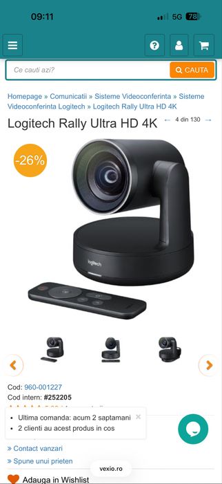 Logitech Rally Ultra HD 4K