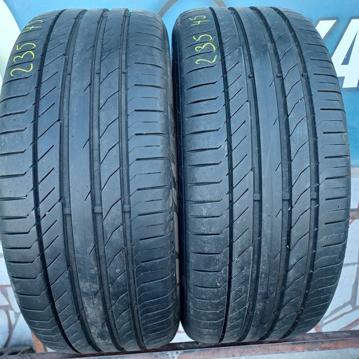 235 45 18 Continental 2бр летни дот 19