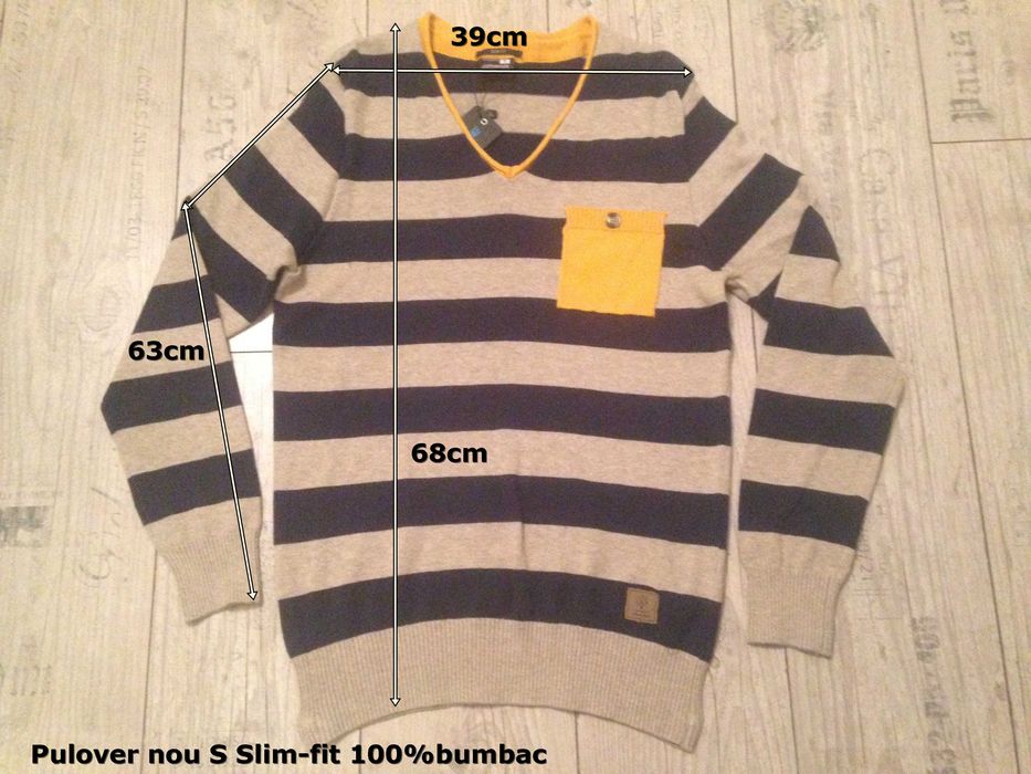 Pulovere barbatesti din bumbac, marimea S, noi