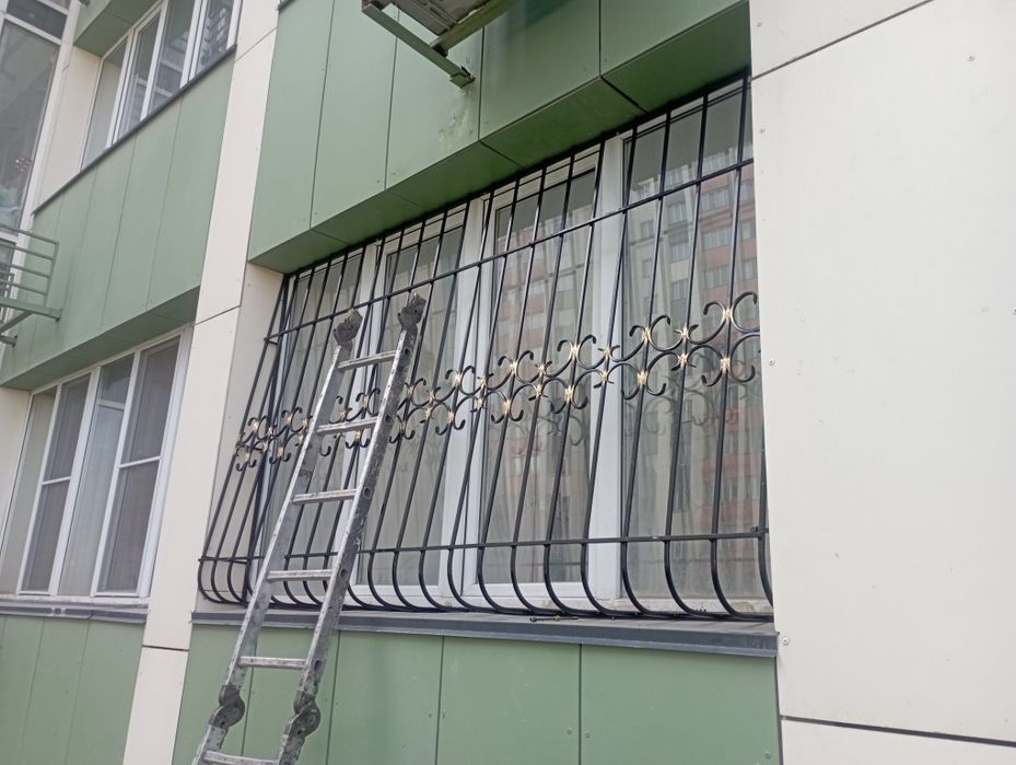 Решетки на окна кованые