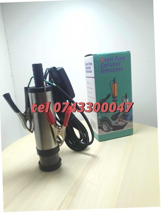 Pompa Submersibila Electrica Transfer Combustibil 12 V