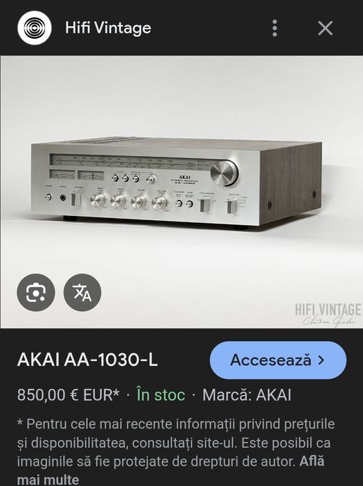 Amplituner Akai AA 1030L