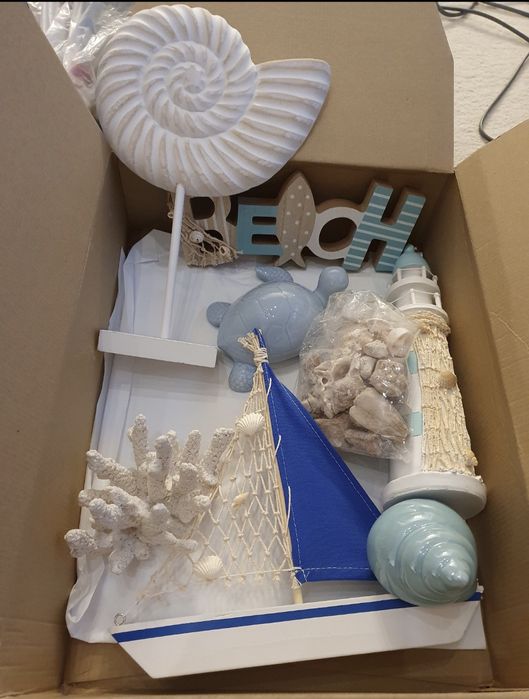 Set decorațiuni vară - tematică marină (Summer / Beach)