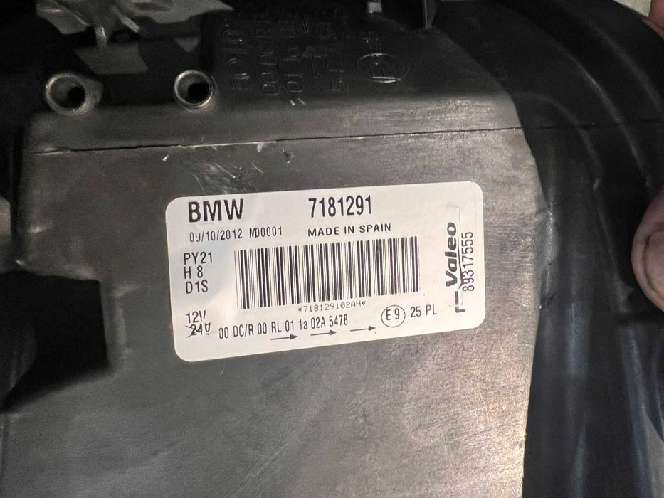 Far bi xenon Bmw seria 1 e87 e81 e82 e88 bixenon original Valeo ,Europ