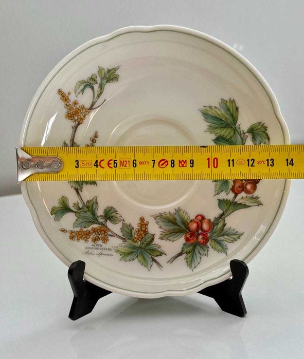 Порцеланов сет чаша с чинийка за чай Seltmann Weiden Bavaria Germany