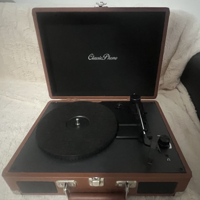 Pick-up LENCO TT-10BN, boxe integrate, maro