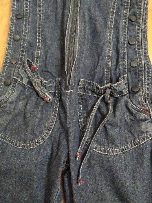 джинсовый комбинезон на девочку