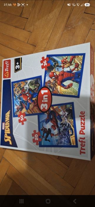 Puzzle spiderman 3 in 1