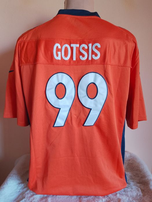 Tricou Fotbal American Denver Broncos #99 Gotsis
