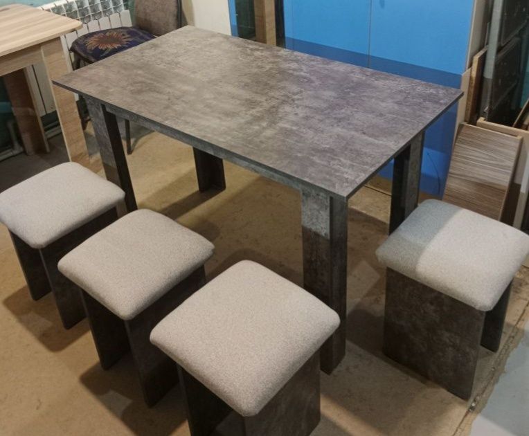 Стол + 4 табуретка набор