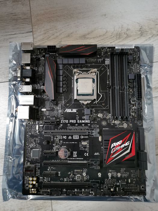 Placa baza Asus Z170 Pro Gaming cu Procesor Intel I7 6700k