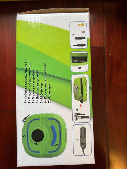 Дигитален компресор Praktiker. Нов.