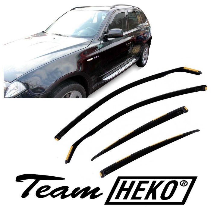 Ветробрани HEKO предни/задни за BMW X3 E83 F25 X5 E53 E70 F15 X6 E71