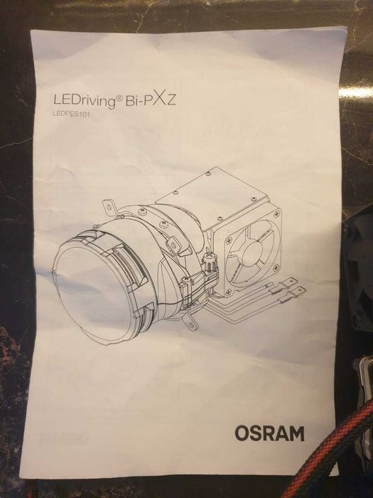 Оригинальные Bi-LED модули от компании Osram.