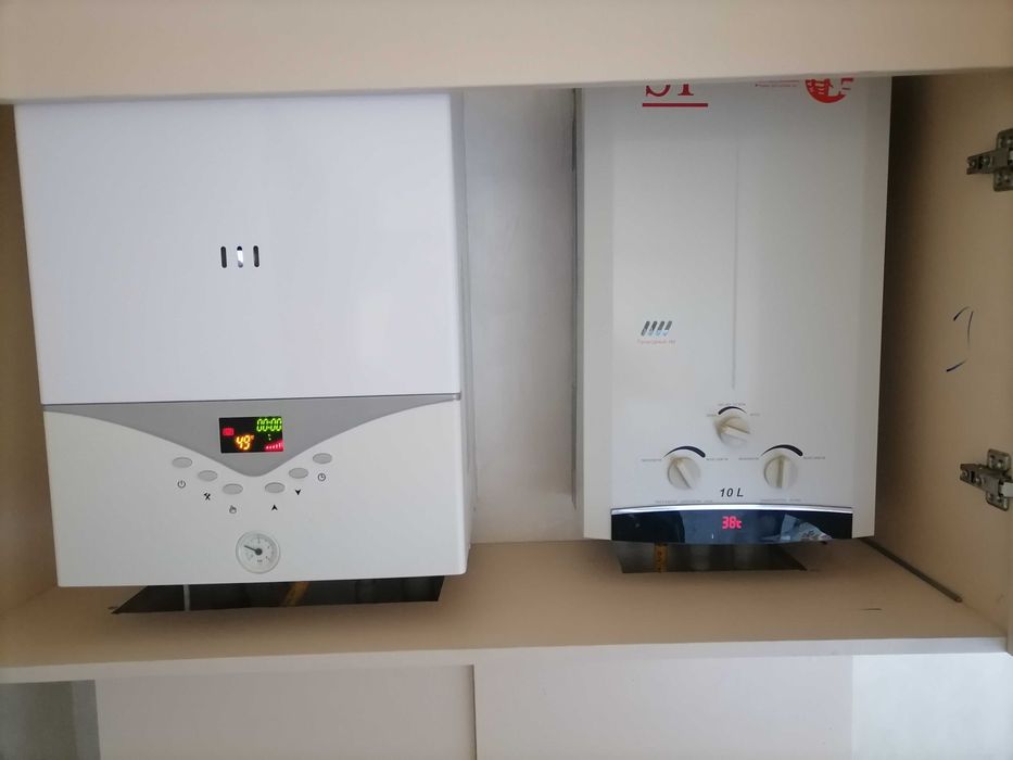 Ремонт газ котлов, котёл.