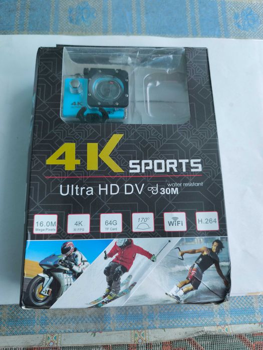 Camera video sport 4K subacvatica 30 m