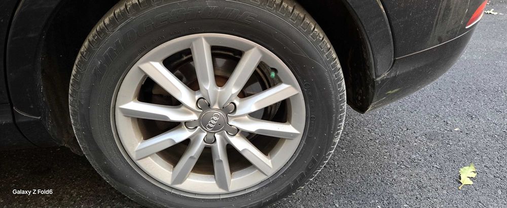 Jante aliaj cu cauciucuri uzate de vara