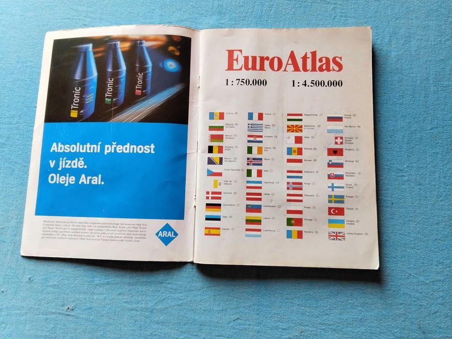 много ценна и пълна и подробна авто карта на цяла Европа, за пътуване