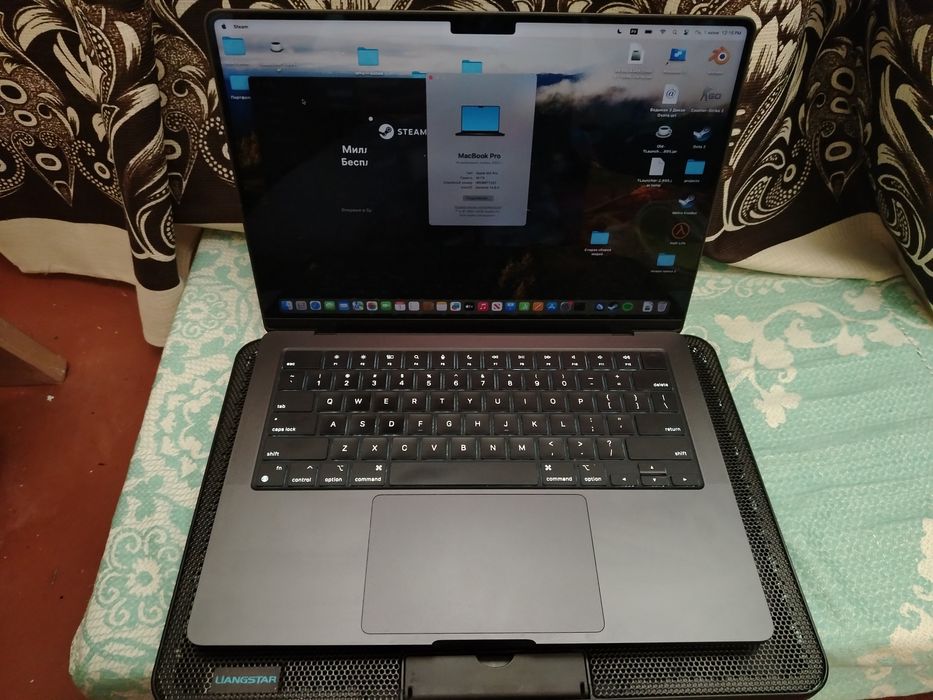 Macbook M3 pro 18 гигабайт