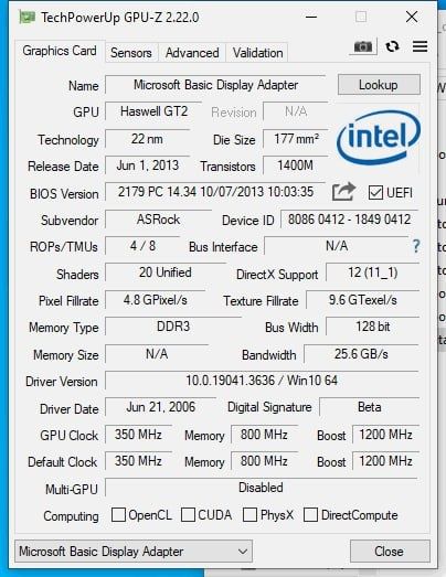 Kompyuter avtech 16GB DDR3 RAM, i7-4790, H81M plata