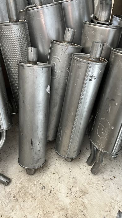 Глушитель от мерседес спринтер на Газель