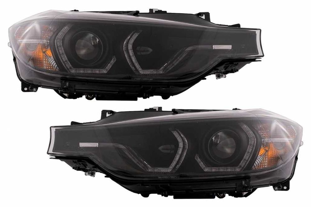Faruri Angel Eyes LED BMW Seria 3 F30 F31 Sedan Touring (2012-2016)