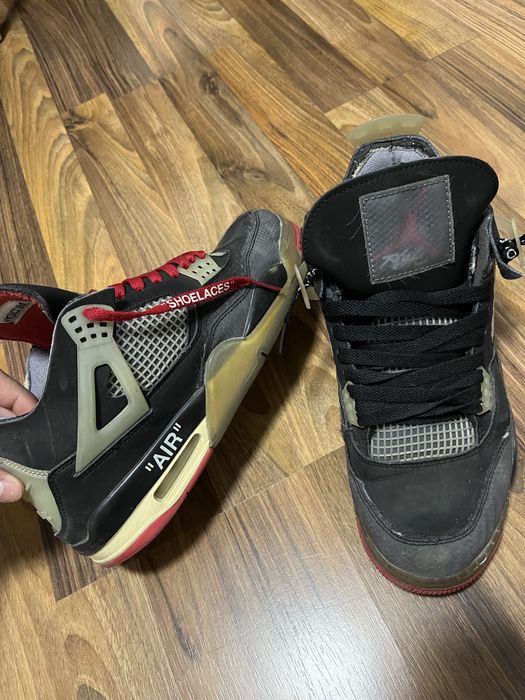 Jordan 4 retro off-white