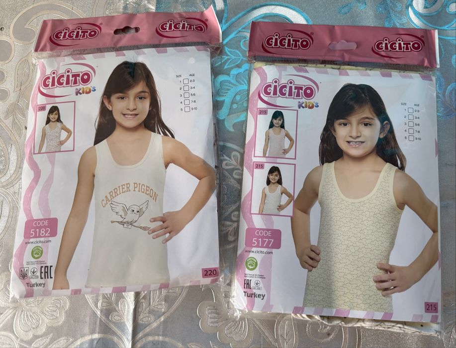 Маечки на девочек