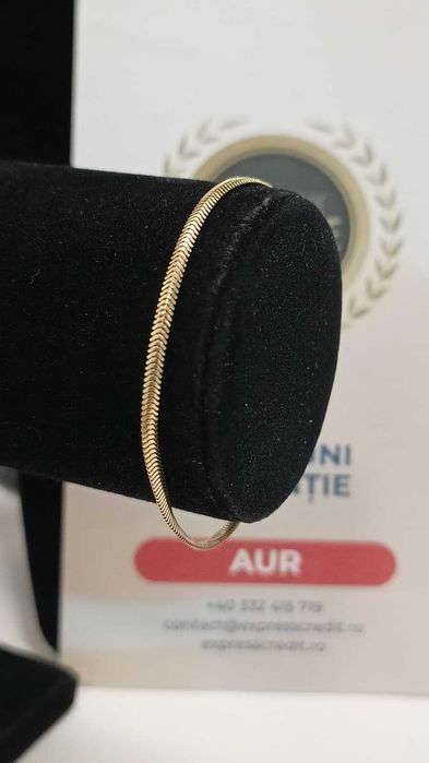 Bratara aur 14K 2.12gr [AG24 Harlau B.46079.1] - Garantie 2 ani!