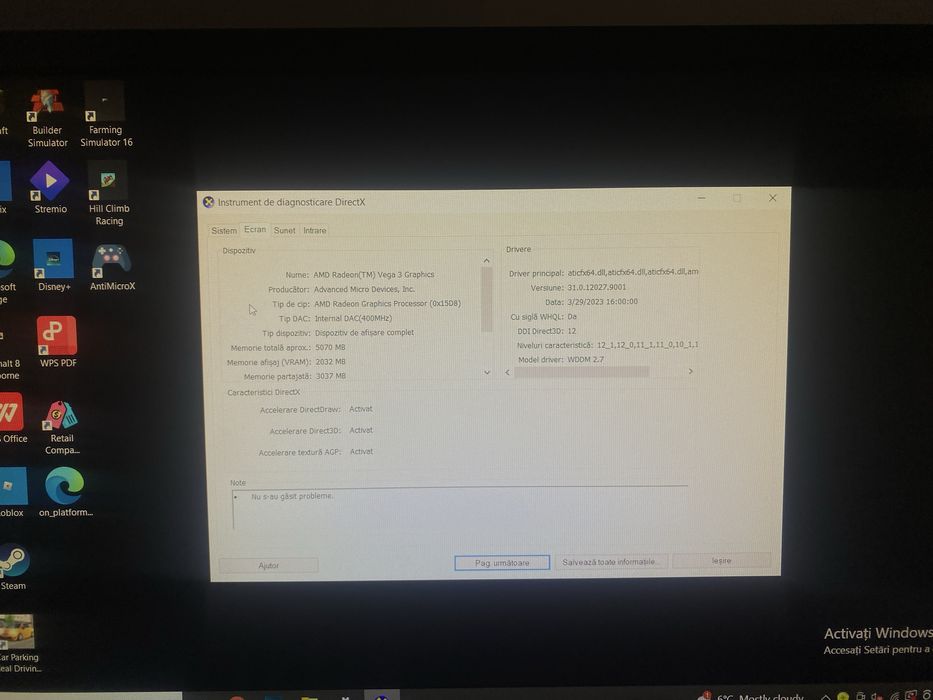 Vând monitor si unitate