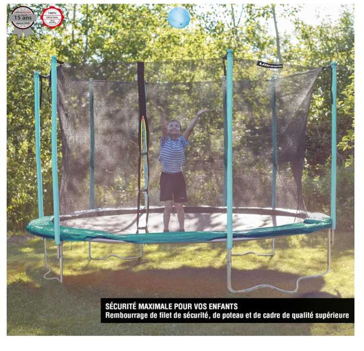 Батут каркасный Ultrasport Диам-2.44 м Доставка и установка бесплатно