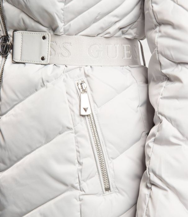 Дамско яке Guess, патешки пух, Сив, XS