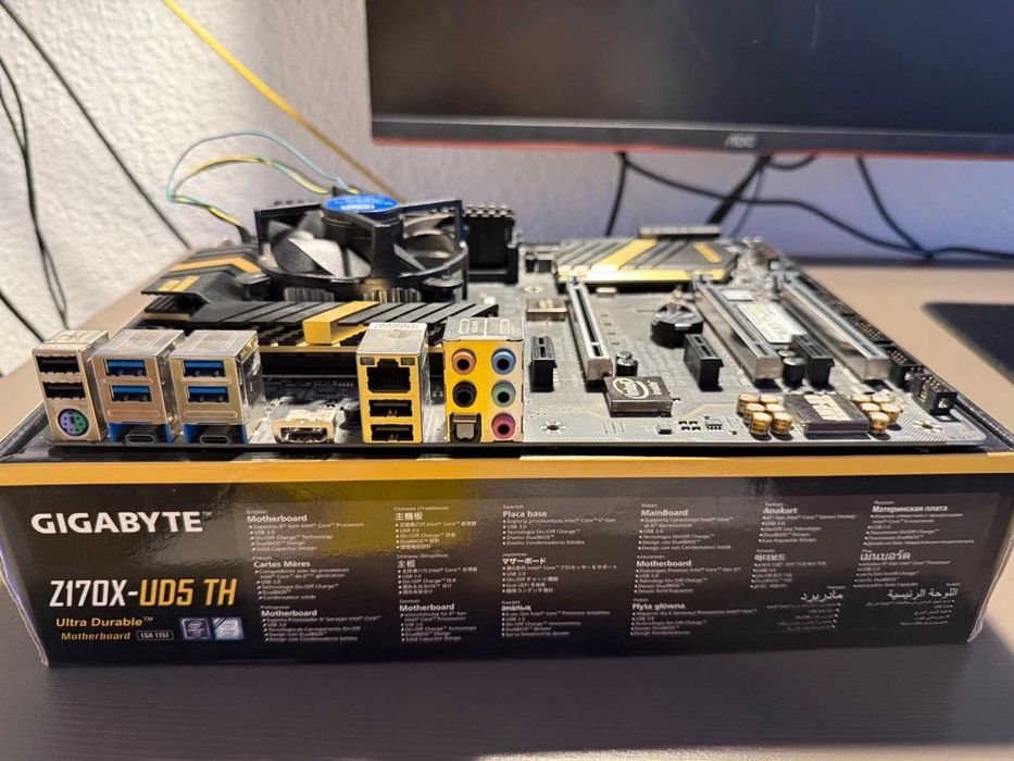 Дънна платка Gigabyte GA-Z170X-UD5 TH + Intel Core i7-6700K