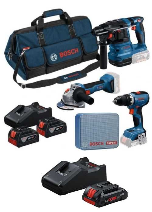 Комплект акумулаторни инструменти 18V Bosch