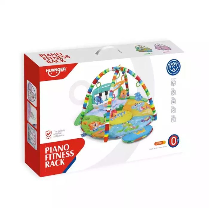 Развивающий коврик с пианино Haunger "Счастливчики"
