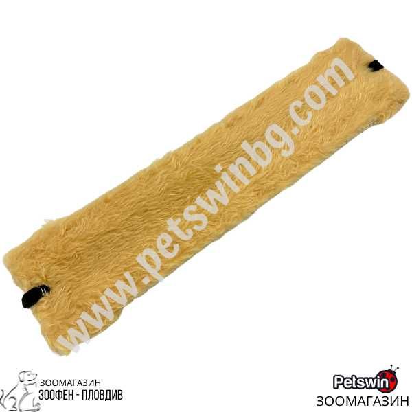 Драскало за Коте - с Плюш - 63см/15см - Бежова разцветка - Fiesta