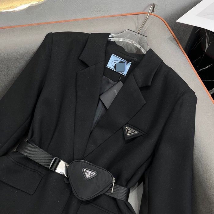 Пиджак с блестками Prada