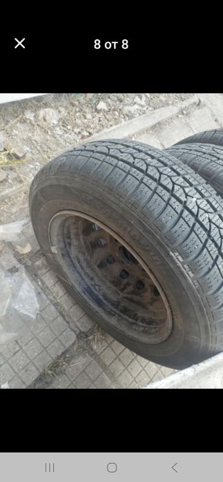 Джанти с гуми 14цола пежо, строен