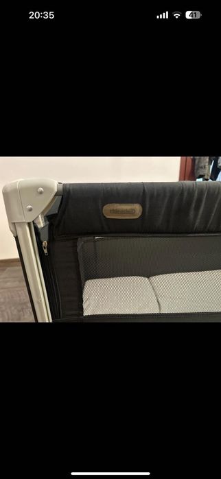 Patut pentru copii Chipolino Relax anthracite pliabil