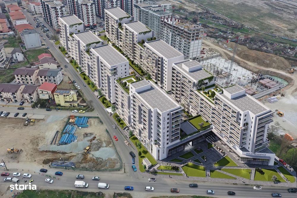 Solid Residence Baba Novac -Garsoniera,Smart Home,Incalzire Pardoseala