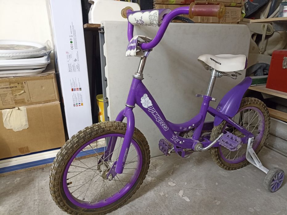 Мотоцикл и велосипед