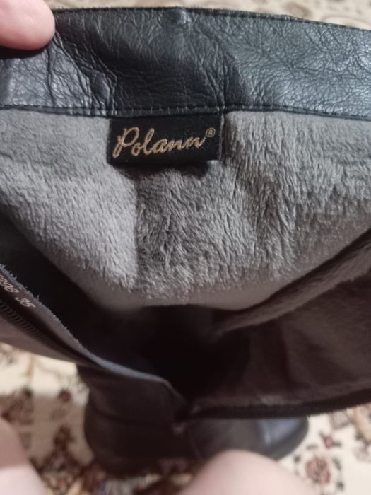 Продам сапоги зимние кожаные